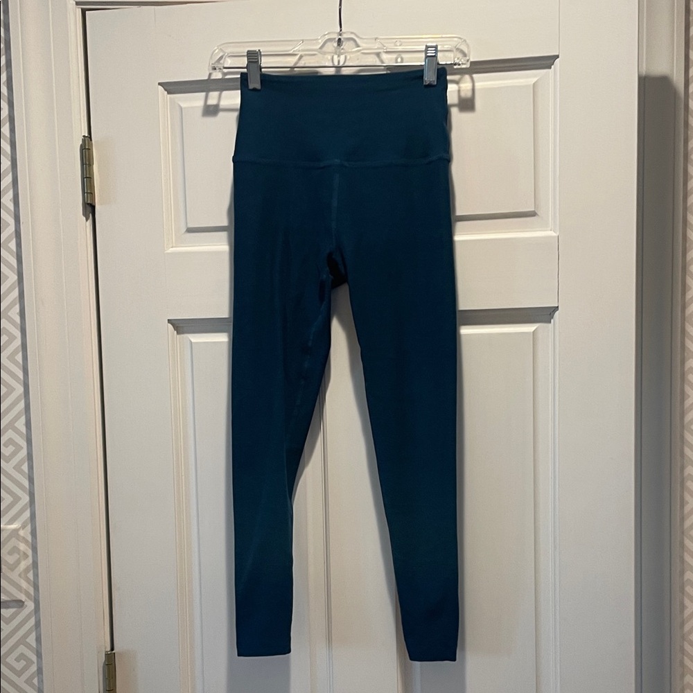 Beyond Yoga Teal High-Waisted Leggings
